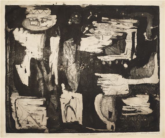 Louise Nevelson | The Ancient Garden (Circa 1951) | MutualArt