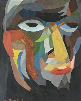 Kopf (Selbstbildnis - Otto Freundlich