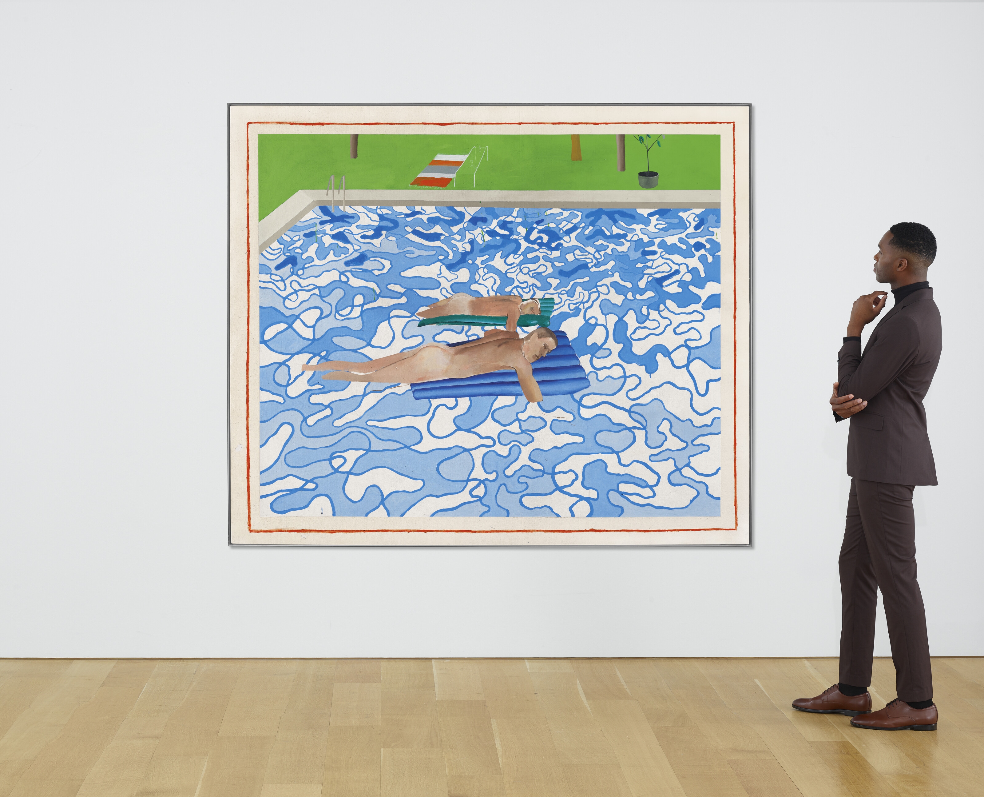 Artwork by David Hockney, California, Made of acrylic on canvas