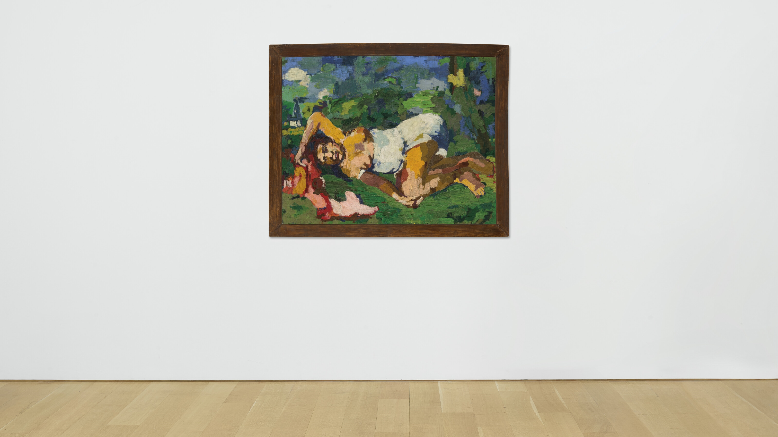 Artwork by Oskar Kokoschka, Sommer I, Made of oil on canvas