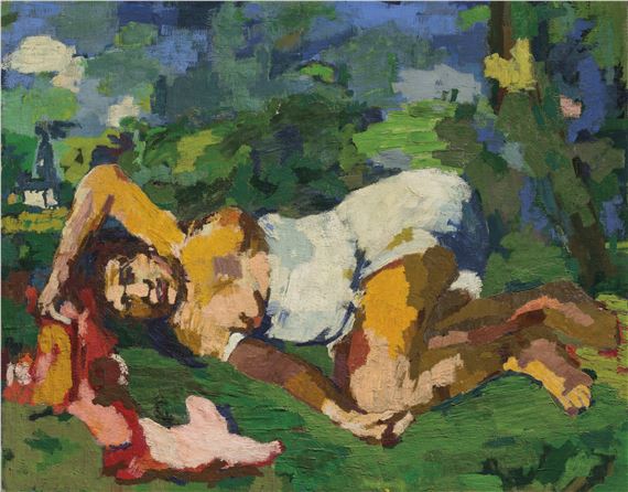 Sommer I by Oskar Kokoschka, Painted in 1922