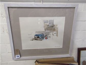 WATERCOLOUR BY EDNA LUMB - Edna Lumb