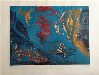 D'ANDLAU Hélène Engraving signed lower right,... - Lot 297 - Rossini - Hélène d’Andlau