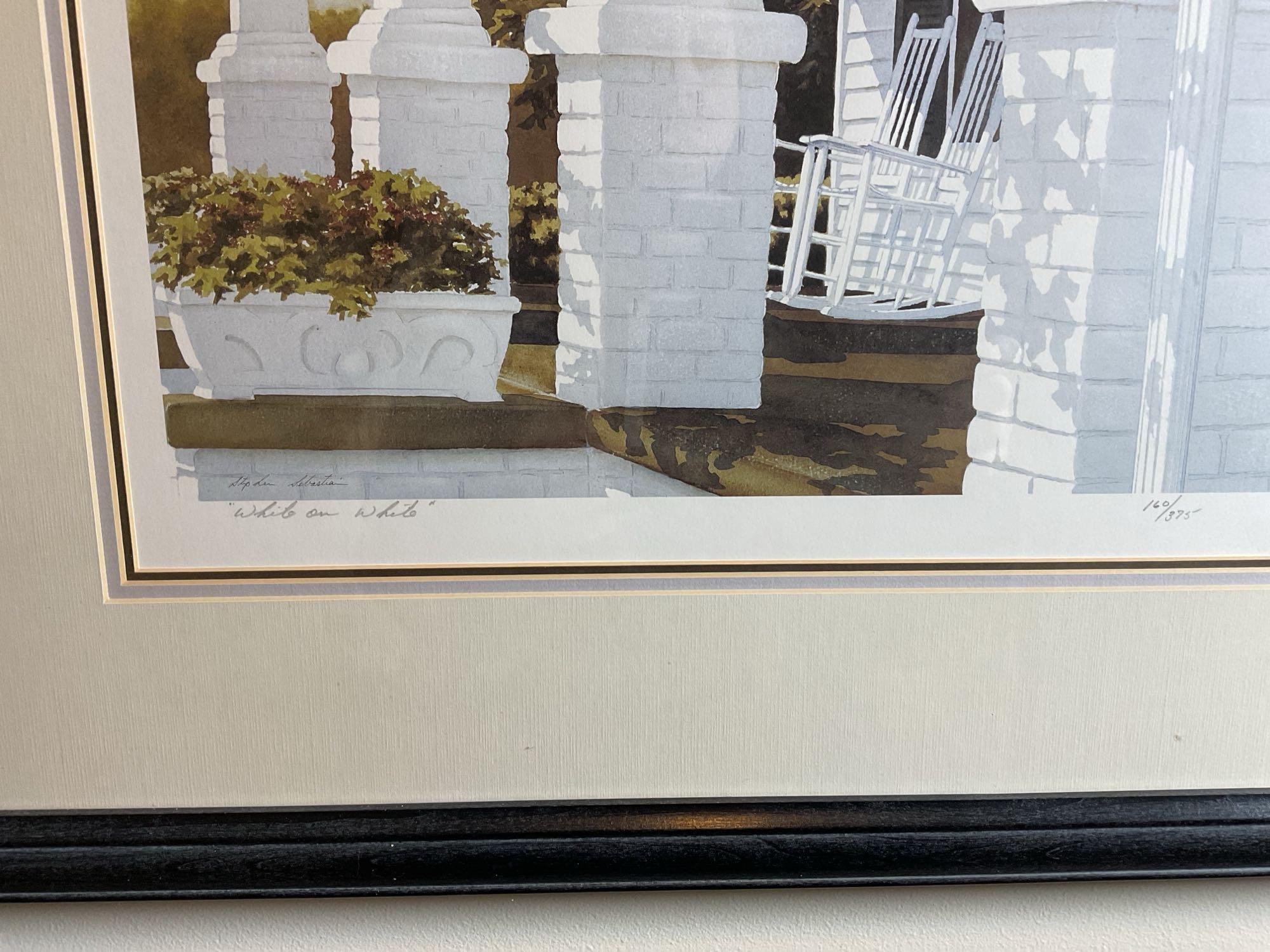 Artwork by Stephen Sebastian, Stephen Sebastian signed prints (2), Made of prints