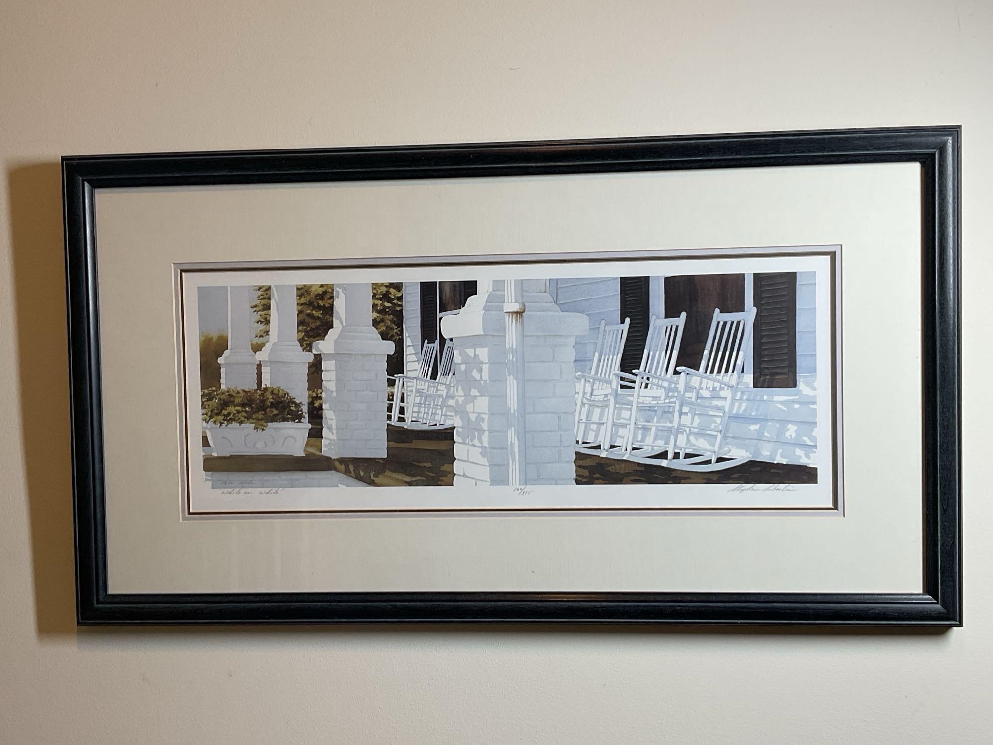 Artwork by Stephen Sebastian, Stephen Sebastian signed prints (2), Made of prints