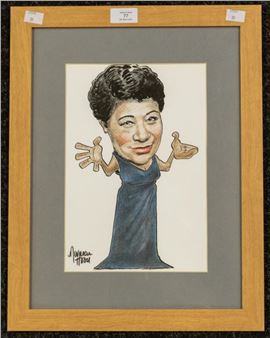 Ella Fitzgerald Jazz icon - Norman Hood