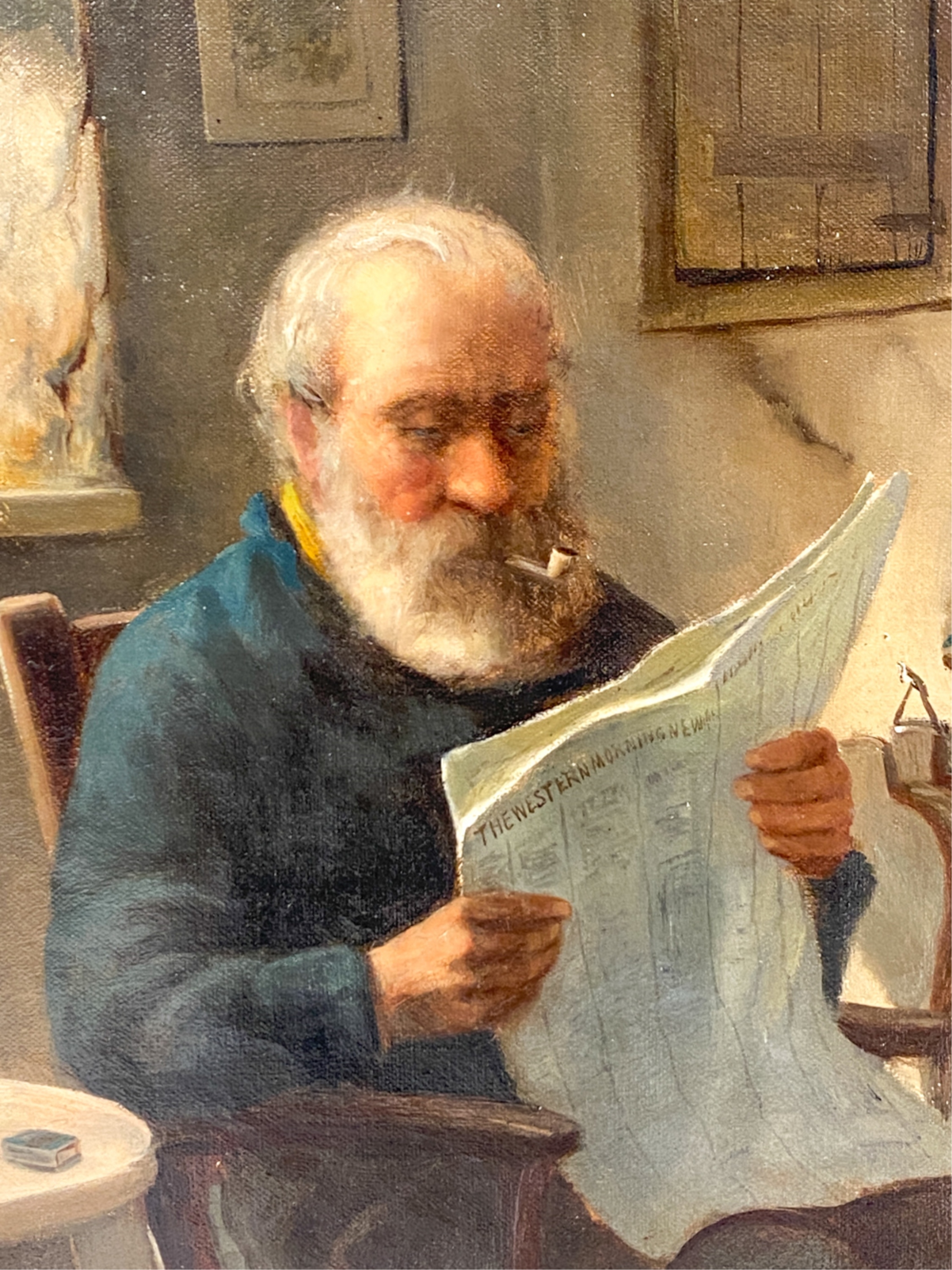 David Wood Haddon | 2) DAVID W. HADDON FL. (1884-1914) O/C PORTRAITS ...