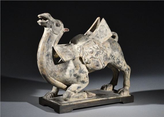 CHINA, in the Tang style (618-907) Camel... - Lot 49 - De Baecque et Associés - Chinese School, 7th Century