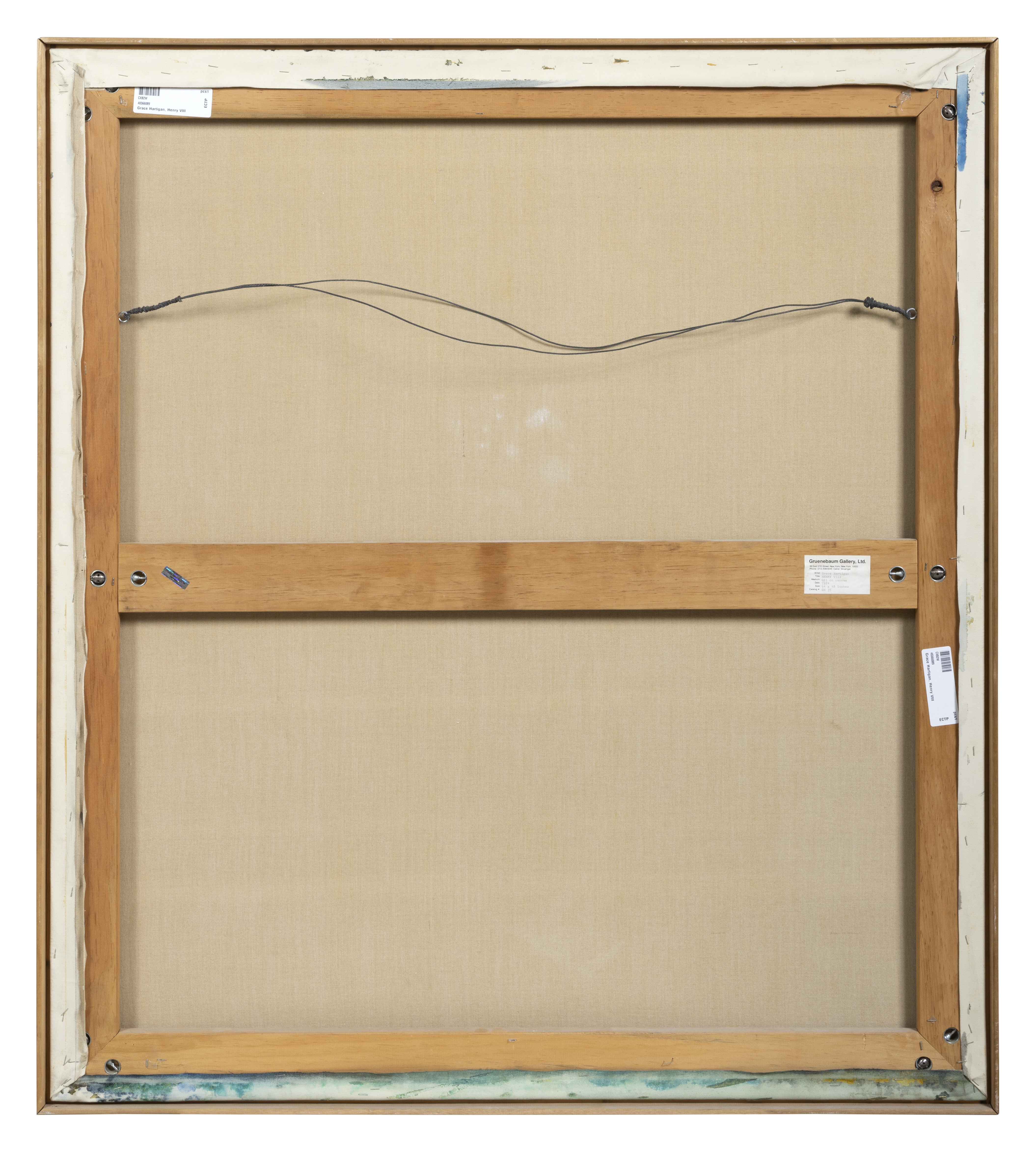 Artwork by Grace Hartigan, Henry VIII, Made of oil on canvas