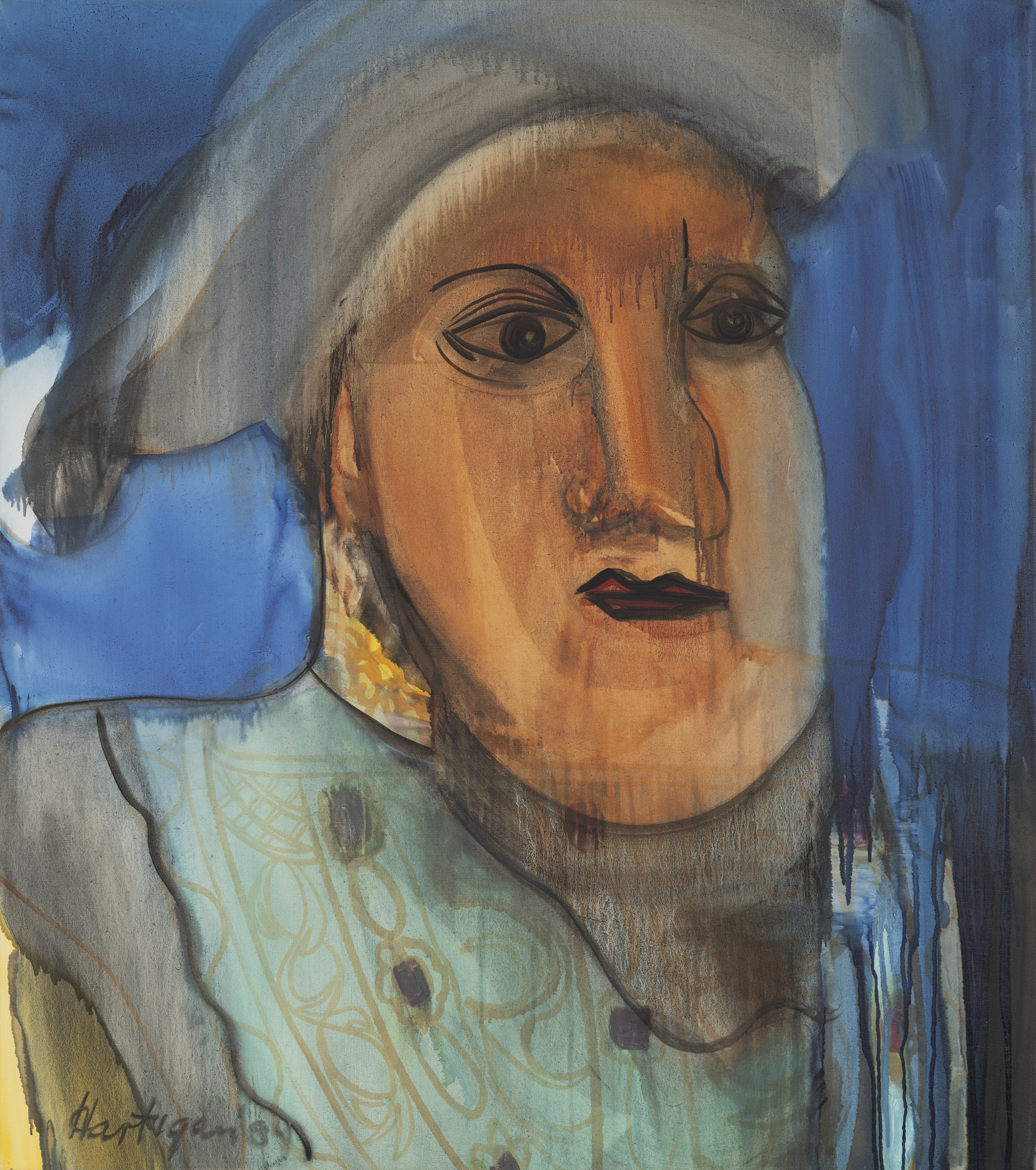 Artwork by Grace Hartigan, Henry VIII, Made of oil on canvas