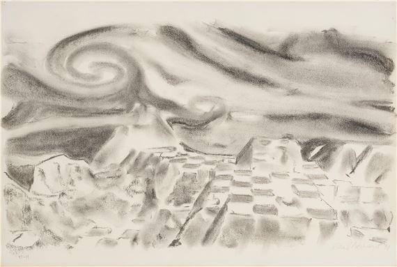 Untitled (Landscape by Richard Artschwager, Executed in 1998