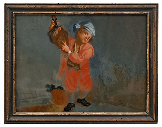 German School, 18th Century | Knabe mit Weinflasche | MutualArt