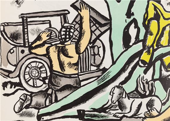 Fernand Leger、LA PARTIE DE CAMPAGNE