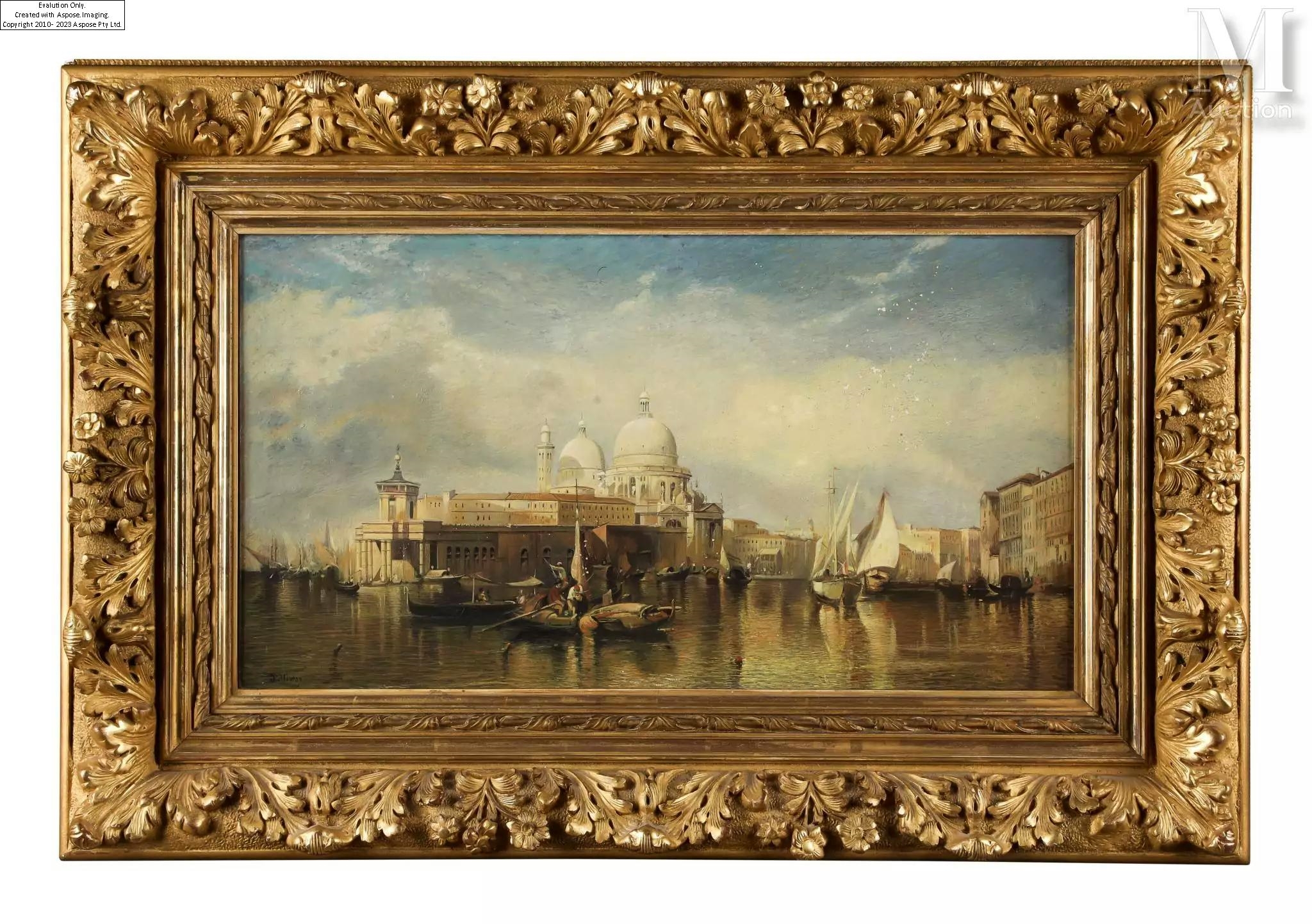 Artwork by John Vivian, John Comley VIVIAN (XIXème siècle, Made of oil on panel