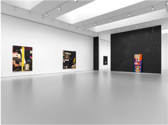 Raymond Saunders: Post No Bills - David Zwirner, New York (519 W 19th Street)