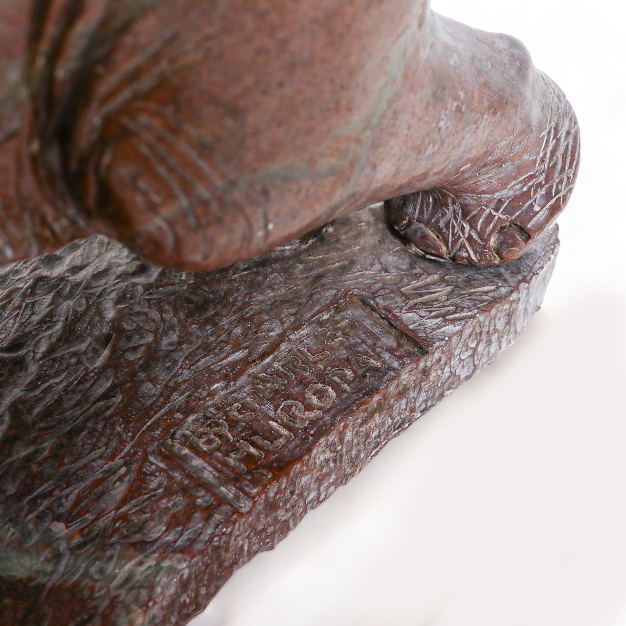 Artwork by Charles Muropa, CHARLES MUROPA, ELEFANTE EM PEDRA, Made of stone sculpture