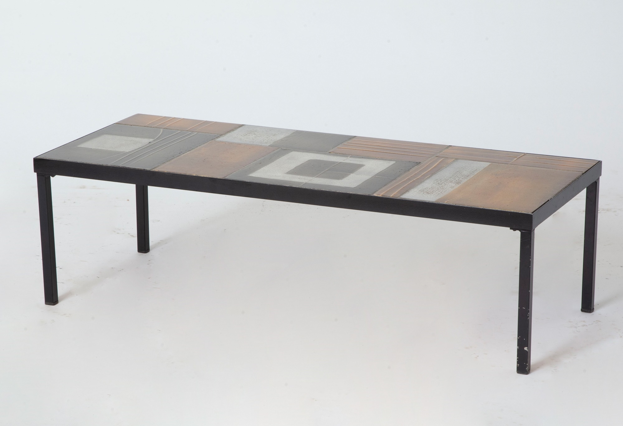 Roger Capron | Tile Top Table (1970s) | MutualArt