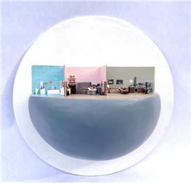 Abigail Goldman’s Brings Miniature “Dieoramas” to the Outsider Art Fair