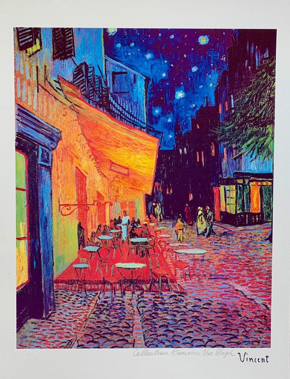 The Terrace Cafe by Vincent van Gogh