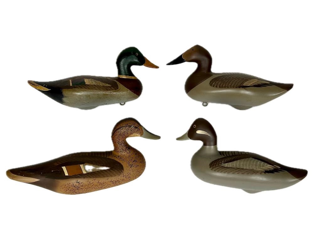 Joey Jobes FOUR JOEY JOBES DECOYS (1990) MutualArt