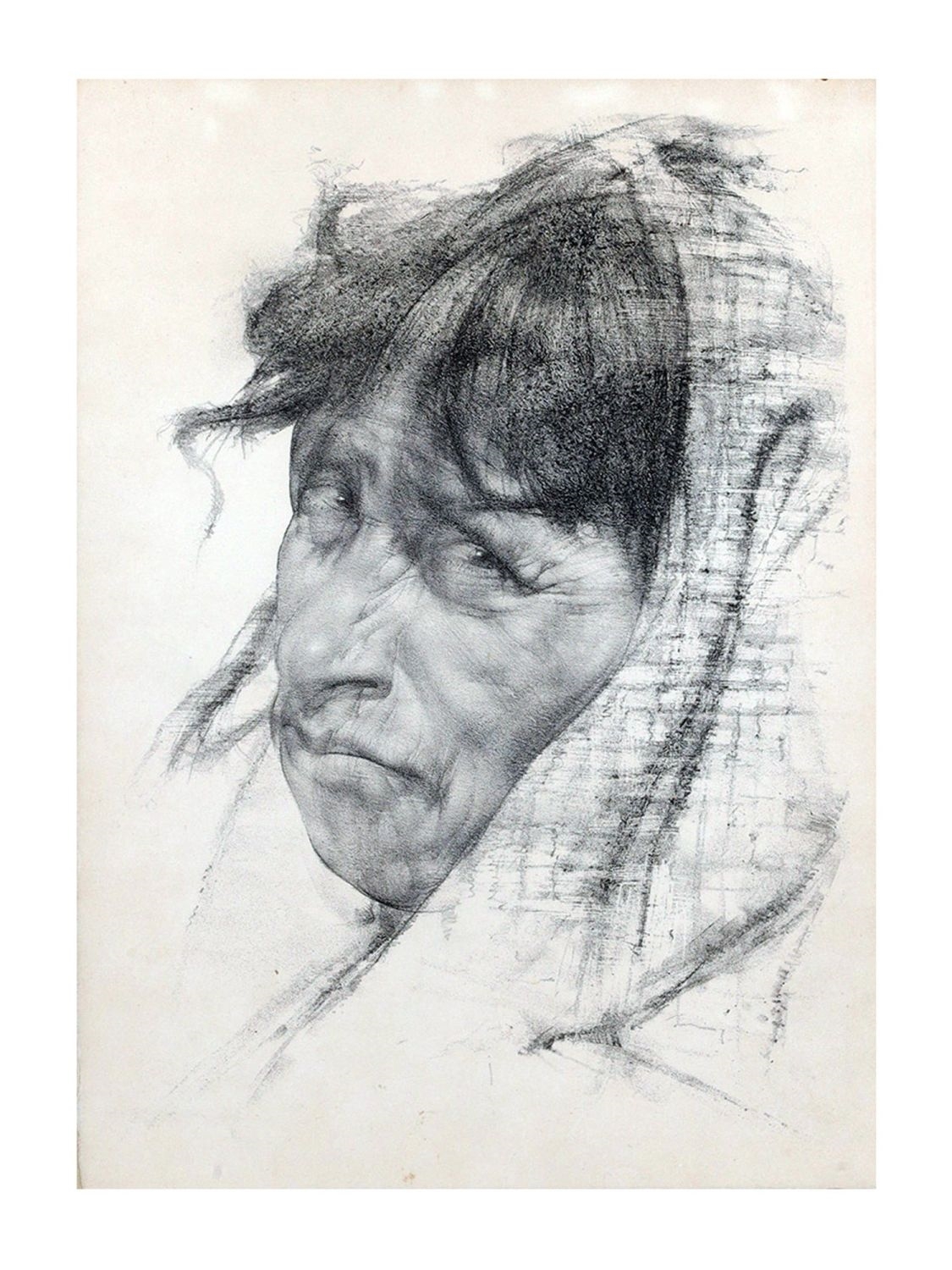 Nicolai Fechin | A Young Indian Girl | MutualArt