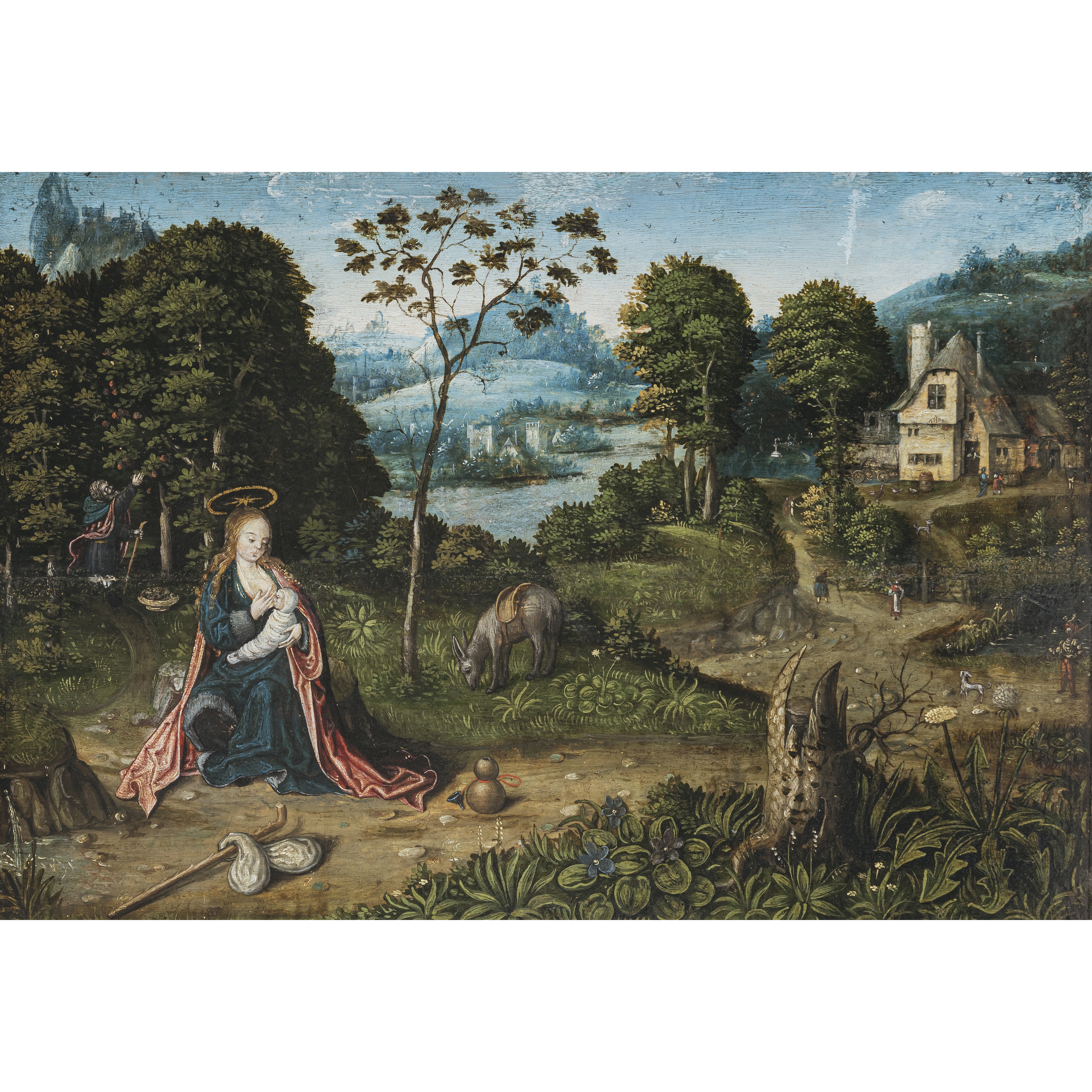 Landscape with the Rest on the Flight into Egypt - Joachim Patinir