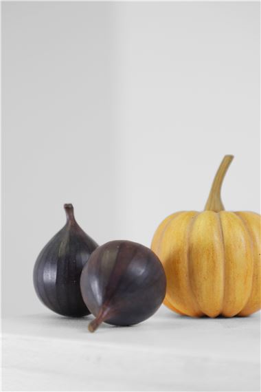 Howard Rice | a collection of painted fruit comprising four figs and ...