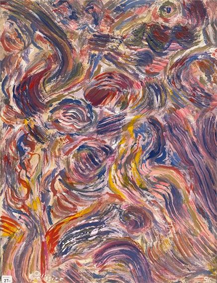 Gilbert PELISSIER (Born 1924) Five compositions Mixed media by Gilbert Pélissier, 1993