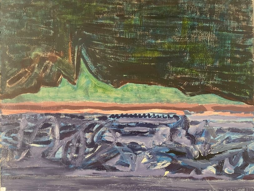 Artwork by Gilbert Pélissier, Gilbert PELISSIER (Born 1924) Four compositions Mixed media, Made of mixed media