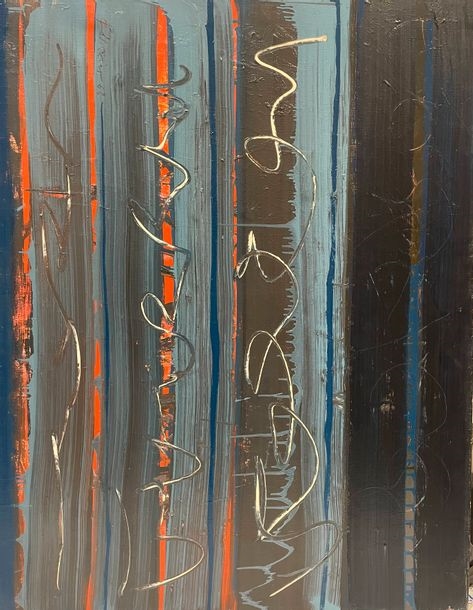 Artwork by Gilbert Pélissier, Gilbert PELISSIER (Born 1924) Four compositions Mixed media, Made of mixed media