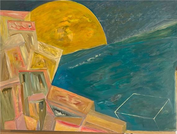 Gilbert PELISSIER (Born 1924) Three compositions Mixed media and collage