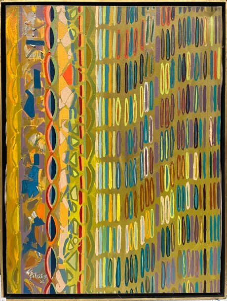 Artwork by Gilbert Pélissier, Gilbert PELISSIER (Born 1924) Etre tardif, 2002 Mixed media on canvas, Made of mixed media on canvas