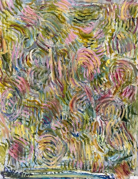 Artwork by Gilbert Pélissier, Gilbert PELISSIER (Born 1924) 8 Compositions Acrylics on wood, Made of wood