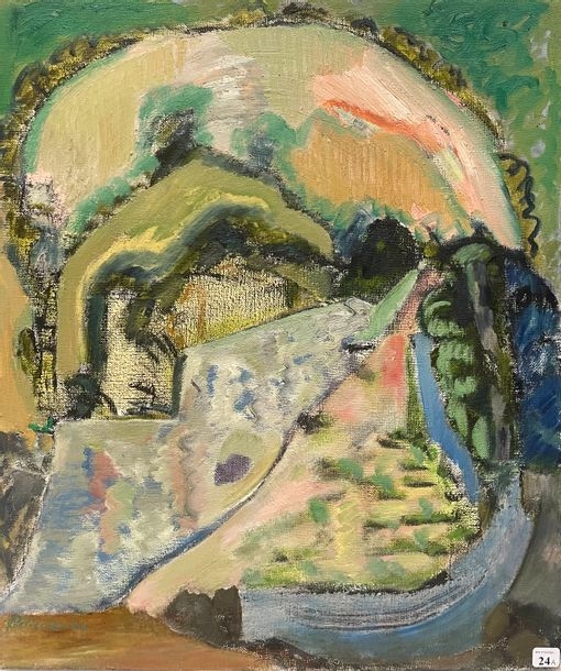 Artwork by Gilbert Pélissier, Gilbert PELISSIER (Born 1924) Four compositions Mixed media Signed, Made of mixed media