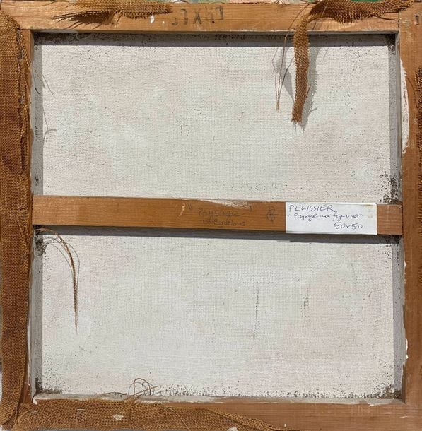 Artwork by Gilbert Pélissier, Gilbert PELISSIER (Born 1924) Four compositions Mixed media Signed, Made of mixed media