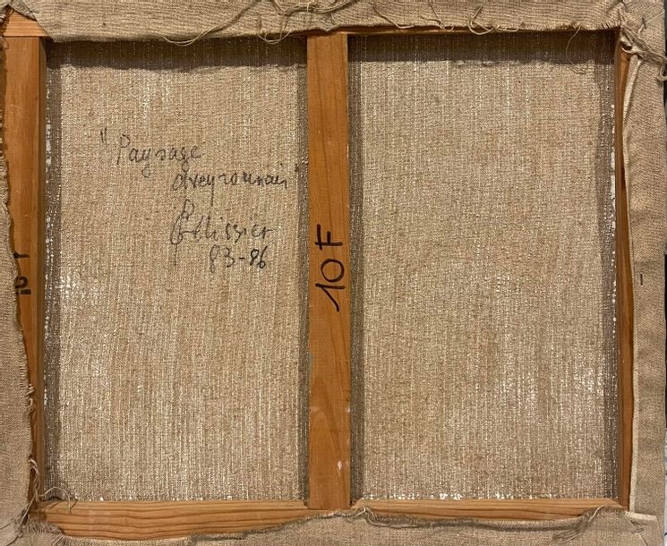 Artwork by Gilbert Pélissier, Gilbert PELISSIER (Born 1924) Four compositions Mixed media Signed, Made of mixed media