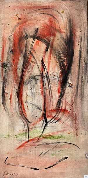 Artwork by Gilbert Pélissier, Gilbert PELISSIER (Born 1924) 5 Compositions Mixed media Signed, Made of mixed media