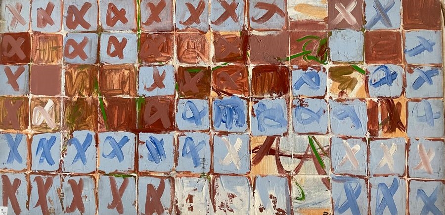 Artwork by Gilbert Pélissier, Gilbert PELISSIER (Born 1924) 5 Compositions Mixed media Signed, Made of mixed media