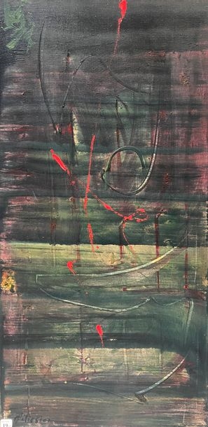 Artwork by Gilbert Pélissier, Gilbert PELISSIER (Born 1924) 5 Compositions Mixed media Signed, Made of mixed media