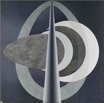 Hermine ROY (1941-2023) Untitled Mixed media on canvas - Hermine  Roy