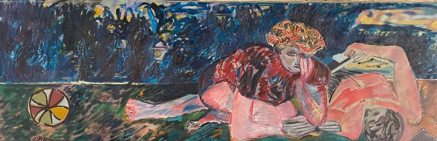 Artwork by Gilbert Pélissier, Gilbert PELISSIER (Born 1924) Composition Mixed media on canvas, Made of mixed media on canvas