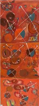 Gilbert PELISSIER (Born 1924) Four compositions Mixed media on canvas - Gilbert Pélissier