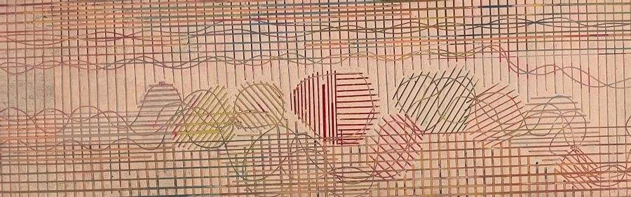 Artwork by Gilbert Pélissier, Gilbert PELISSIER (Born 1924) Composition Mixed media on canvas, Made of mixed media on canvas
