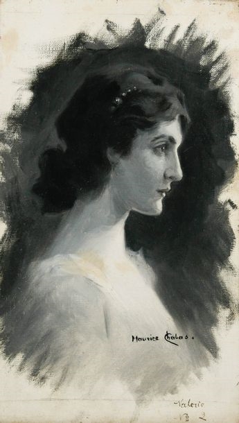 Portrait De Profil D'une Jeune Femme Image stock - Image du beauté, mignon: 13774481