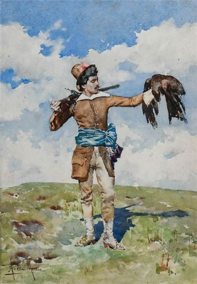 Chasseur à l'épervier by Alberto La Monaca