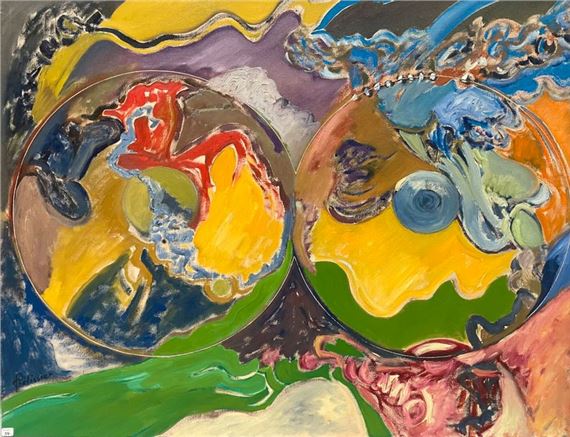 Gilbert PELISSIER (Born 1924) 3 Compositions Mixed media Signed by Gilbert Pélissier