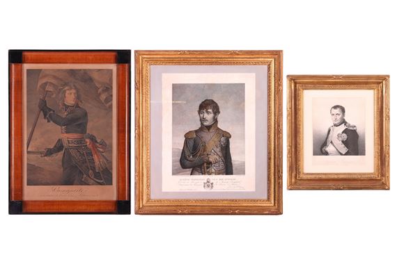 Portrait of Napoleon Buonaparte by Jacques-Louis David, dated 1798, 1750