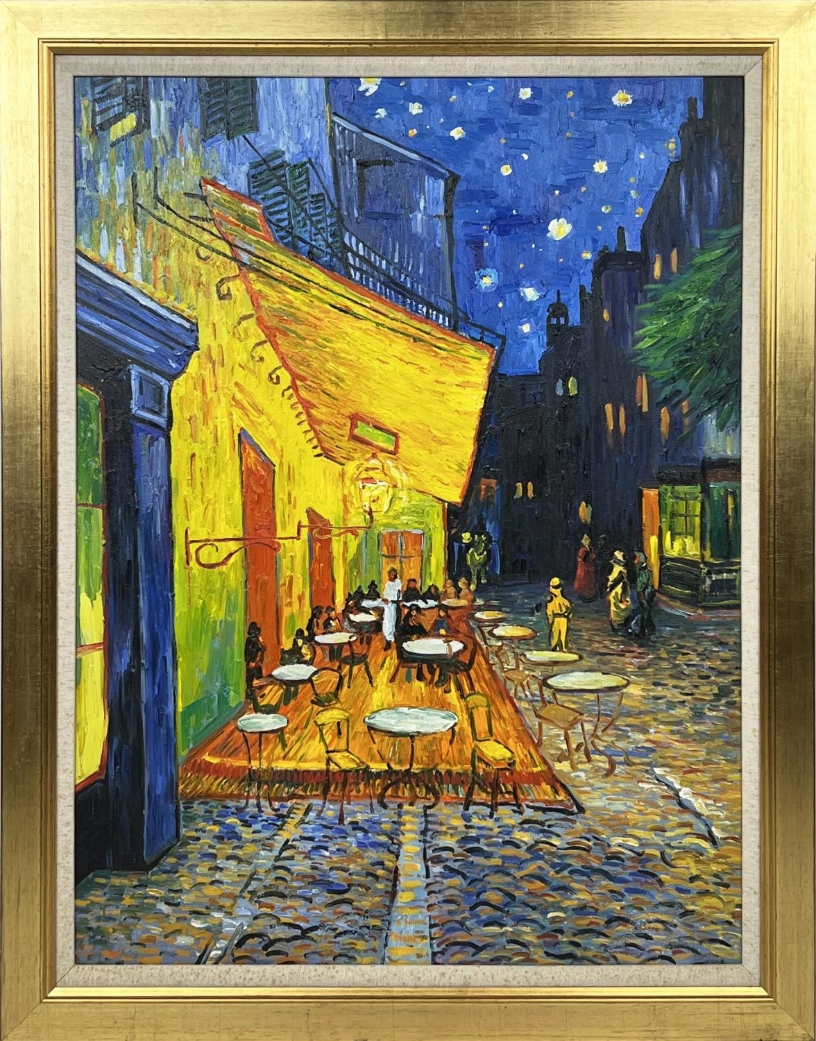 Cafè Terrace at Night by Vincent van Gogh