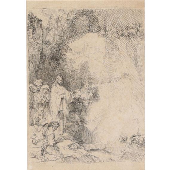 Rembrandt van Rijn | The Raising of Lazarus | MutualArt