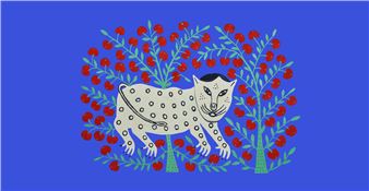 Maria Prymachenko: A tiger came into the garden - Museum of Modern Art in Warsaw